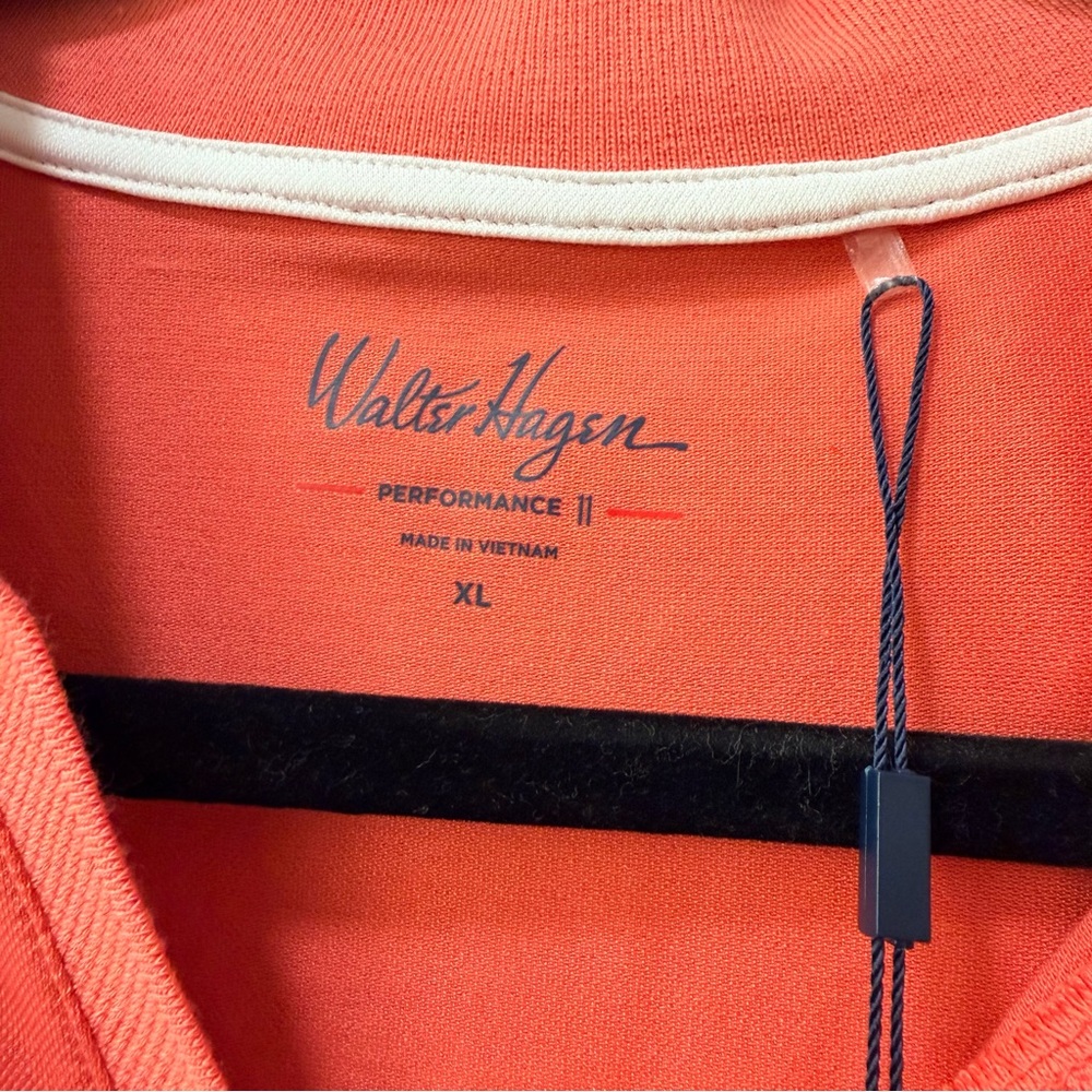 Walter Hagen P11 Sleeveless Johnny Pink Rouge | Sleeveless Polo Top | Size XL - Picture 4 of 8